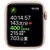 Apple Watch Series5智能手表GPS款(44毫米金色铝金属表壳搭配粉砂色运动型表带 MWVE2CH/A)第4张高清大图