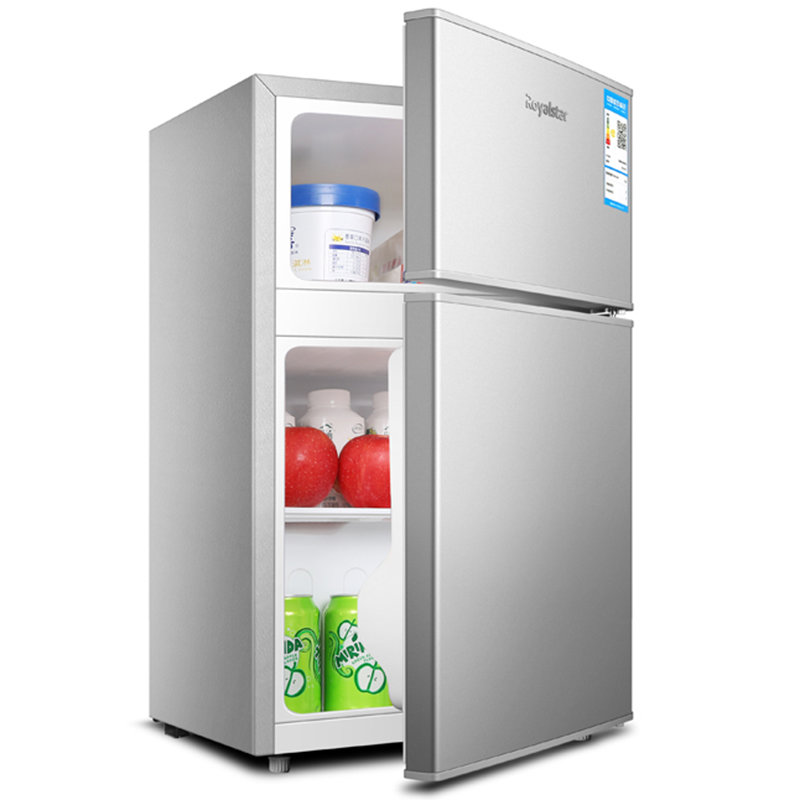 现代hyundaibcd58a116l30立升两门冰箱银