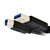 酷比客(L-CUBIC) LCCPUSB3AMBMBK-0.5M USB3.0打印机线 (计价单位：个) 黑色第3张高清大图