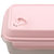 甜厨（TenCook） 940ml彩色系列抽真空保鲜盒 饭盒便当盒 微波炉冰箱可用 樱花粉+ins灰 无分隔 TCVSB01102第4张高清大图
