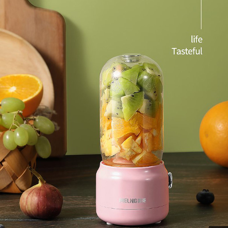 美菱便携式榨汁机mmda0313浅蓝