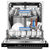 老板(ROBAM) WB735 钢化玻璃 嵌入式 洗碗机第2张高清大图