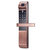 耶鲁电子防盗锁 YDM7116 红古铜  指纹 卡 密码 机械钥匙 手机蓝牙五中方式于一体第4张高清大图