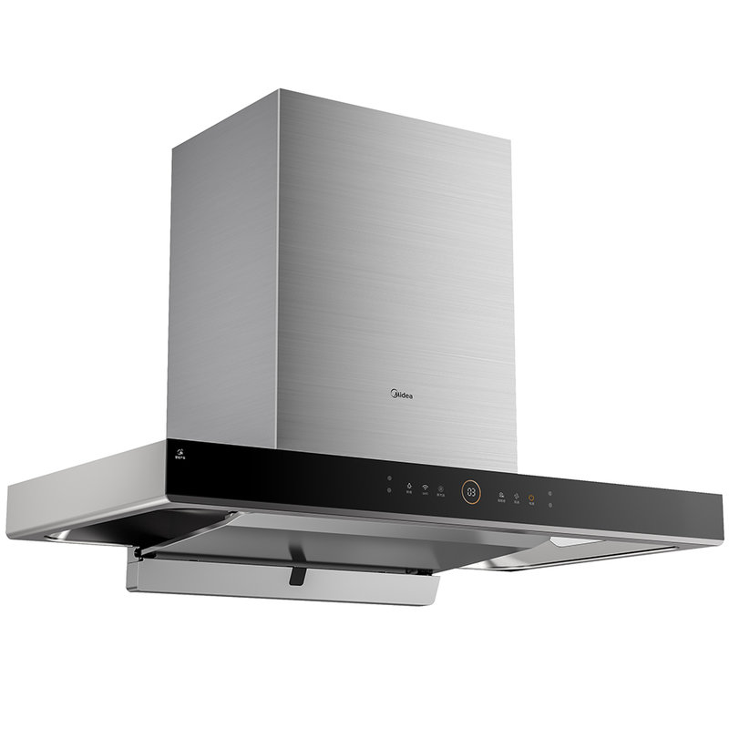 美的烟灶套餐cxw-260-c81p jzt-q67 随烟感 ai主动降噪 蒸汽洗