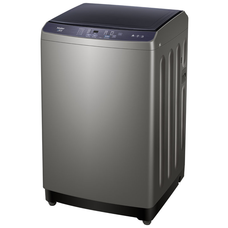 海尔haier10公斤波轮洗衣机大容量自编程xqb100z206布朗灰