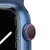 Apple Watch Series 7 智能手表 GPS款+蜂窝款 45毫米蓝色铝金属表壳 深邃蓝色运动型表带MKJT3CH/A第3张高清大图