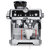 德龙（Delonghi）咖啡机 半自动 感应研磨 智能压粉 19巴泵压萃取 实时控温 手动卡布奇诺奶泡系统 EC9335第4张高清大图