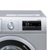 西门子(siemens) WM12N1E80W 8公斤 变频滚筒洗衣机(银色) 中途添衣 专业除菌设计第5张高清大图