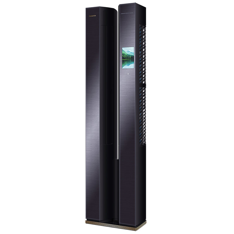 卡萨帝casarte3匹指挥家变频一级能效ai人工智能立式空调柜机新风空调