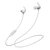 漫步者（EDIFIER）W280BT 磁吸入耳式 运动蓝牙线控耳机 白色第2张高清大图