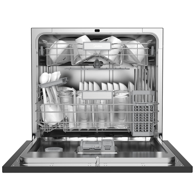 美的嵌入式洗碗机h4pro黑色