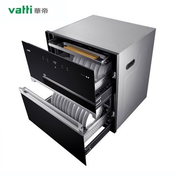 华帝（VATTI）二星级 100升 加大容量 嵌入式 高温消毒柜 i13025 臭氧+紫外线双重消毒 童锁保护