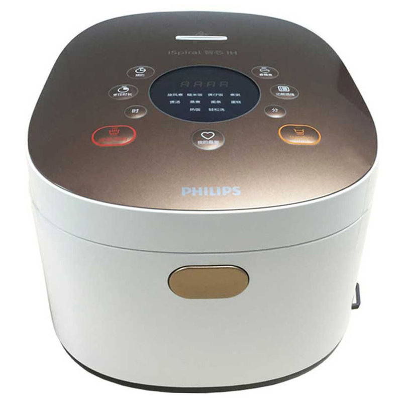 飞利浦philipshd453500铜色智芯ih加热技术火铜锅电饭煲