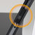 飞兹(fizz) FZ215001-H 73*9*0.4mm金属 美工刀 (计价单位：把) 黑第4张高清大图