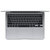 Apple MacBook Air 13.3 八核M1芯片(7核图形处理器) 8G 256G SSD 深空灰 笔记本电脑 MGN63CH/A第2张高清大图