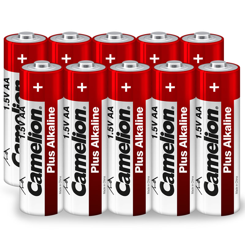 飞狮camelion碱性电池干电池lr6aa5号电池10节鼠标血压计血糖仪玩具