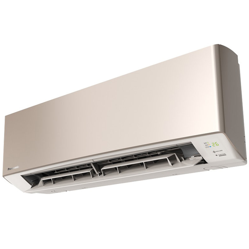 松下1匹 交流变频 冷暖家用壁挂空调 cs-ld9kp30n/cu-e9kp30 香槟金