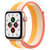 Apple Watch SE 智能手表 GPS+蜂窝款 44毫米银色铝金属表壳 黍米色配白色回环式运动表带MKT23CH/A第3张高清大图