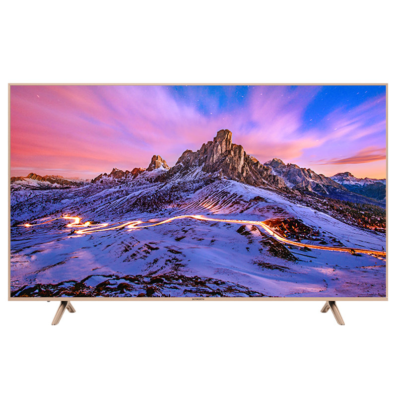创维skyworth75a775英寸金属机身hdr216gb人工智能液晶电视浅金