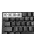 DoubleShell 达克甲板 德国Cherry樱桃軸全键无冲三模智能机械键盘背光 银轴黑色第5张高清大图