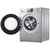 海尔(Haier) XQG100-B12826U1 10公斤 滚筒洗衣机 变频互联 水晶银第4张高清大图