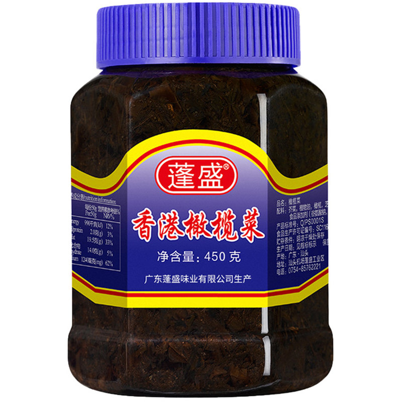 蓬盛香港橄榄菜450g生活超市畅销单品