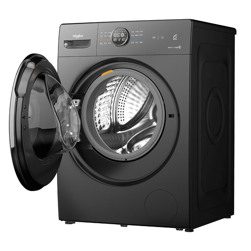 惠而浦whirlpool10公斤洗烘一体机臭氧蒸汽混动空气洗帝王h精英版dd