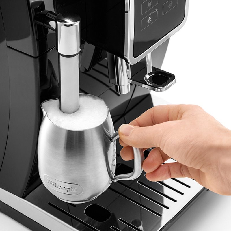 德龙delonghiecam35015b自动奶泡豆粉两用咖啡机可拆卸滴水盘黑