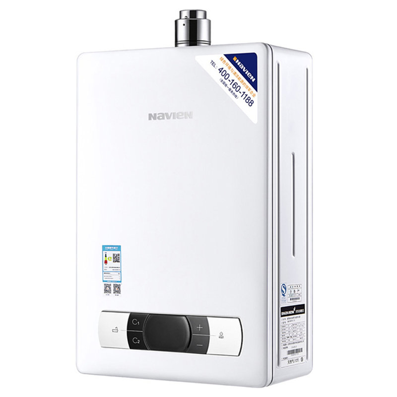 庆东纳碧安jsq26ngw560c13i白色燃气热水器二级能效强排式热水器