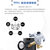 松下（Panasonic） 10公斤  智慧健康洗涤 泡沫发生技术 ECONAVI节 能导航 滚筒洗衣机 XQG100-E106银第4张高清大图